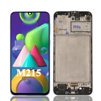 Samsung Galaxy M21 M215 Lcd Ekran Dokunmatik Siyah Servis Çıtalı
