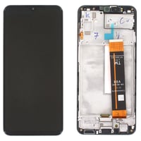 Samsung Galaxy M23 M236 Lcd Ekran Dokunmatik Siyah Servis Çıtalı Gh82-28487a