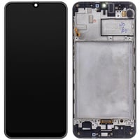 Samsung Galaxy M30s M307 Lcd Ekran Dokunmatik Siyah Servis Çıtalı