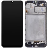Samsung Galaxy M30s M307 Lcd Ekran Dokunmatik Siyah Servis Çıtalı
