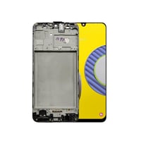 Samsung Galaxy M31 M315 Lcd Ekran Dokunmatik Siyah Servis Çıtalı Gh82-22631a
