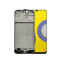 Samsung Galaxy M31 M315 Lcd Ekran Dokunmatik Siyah Servis Çıtalı Gh82-22631a