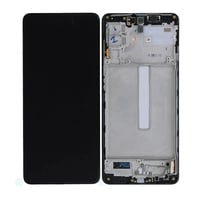 Samsung Galaxy M52 5g M526 Uyumlu Lcd Ekran Dokunmatik Siyah Oled Çıtalı