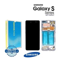 Samsung Galaxy S10 5g G977b Lcd Ekran Dokunmatik Silver Servis Gh82-20442a