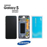 Samsung Galaxy S10 G973 Lcd Ekran Dokunmatik Mavi Servis GH82-18835B