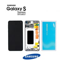 Samsung Galaxy S10 G973 Lcd Ekran Dokunmatik Beyaz Servis GH82-18835B