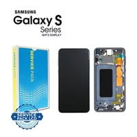 Samsung Galaxy S10 G973 Uyumlu Lcd Ekran Dokunmatik Siyah Servis GH82-18835A