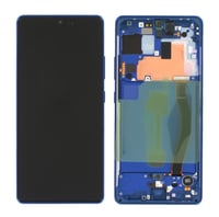 Samsung Galaxy S10 Lite G770 Uyumlu Lcd Ekran Dokunmatik Mavi Servis Gh82-22044c