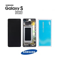 Samsung Galaxy S10 Plus G975 Lcd Ekran Dokunmatik Siyah Servis GH82-18834A