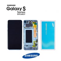 Samsung Galaxy S10 Plus G975 Lcd Ekran Dokunmatik Yeşil Servis GH82-18834E