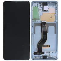Samsung Galaxy S20 G980 Lcd Ekran Dokunmatik Mavi Servis Gh82-22131d