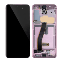 Samsung Galaxy S20 G980 Lcd Ekran Dokunmatik Rose Servis Gh82-22131c