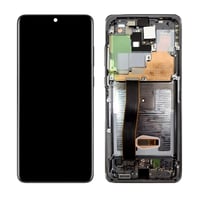 Samsung Galaxy S20 Ultra G988 Lcd Ekran Dokunmatik Siyah Servis Gh82-22327a