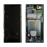 Samsung Galaxy S22 Ultra S908 Lcd Ekran Dokunmatik Yeşil Servis Gh82-27489d