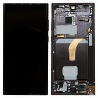 Samsung Galaxy S22 Ultra S908 Lcd Ekran Dokunmatik Siyah Servis Gh82-27489a