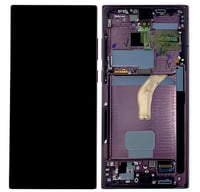 Samsung Galaxy S22 Ultra S908 Lcd Ekran Dokunmatik Dark Kırmızı Servis