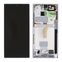 Samsung Galaxy S22 Ultra S908 Lcd Ekran Dokunmatik Beyaz Servis