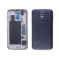 Samsung Galaxy S5 G900 Kasa Kapak Mavi Çıtasız