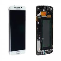 Samsung Galaxy S6 Edge G925 Lcd Ekran Dokunmatik Beyaz Servis GH97-17162B