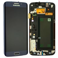 Samsung Galaxy S6 Edge G925 Lcd Ekran Dokunmatik Siyah Servis GH97-17162A