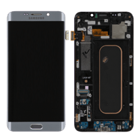 Samsung Galaxy S6 Edge Plus G928 Lcd Ekran Dokunmatik Gümüş Servis GH97-17852D