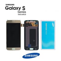 Samsung Galaxy S6 G920 Lcd Ekran Dokunmatik Gold Servis GH97-17260C