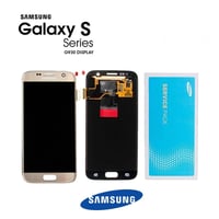 Samsung Galaxy S7 G930 Lcd Ekran Dokunmatik Gold Servis GH97-18523C