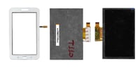 Samsung Galaxy Tab 3 SM-T113 Lcd İç Ekran + Dokunmatik Beyaz set