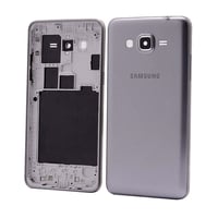 Samsung Grand Prime G530 Kasa Kapak Gri No Duos Çıtasız