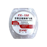 Sans FX-150 Emaye Kaplı İnce Bakır Yol Çekme Teli 0.02mm/150mt
