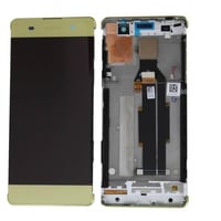 Sony Xperia Xa Lcd Ekran Dokunmatik Yeşil Çıtalı