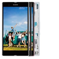 Sony Xperia Z Lt36 Lcd Ekran Dokunmatik Mor Çıtalı