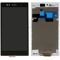 Sony Xperia Z Ultra Xl39 Lcd Ekran Dokunmatik Beyaz Çıtalı
