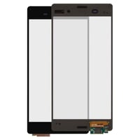 Sony Xperia Z3 Dokunmatik Touch Siyah Çıtasız