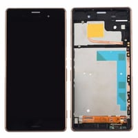 Sony Xperia Z3 Dual Lcd Ekran Dokunmatik Gold Çıtalı