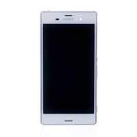 Sony Xperia Z3 Lcd Ekran Dokunmatik Beyaz Çıtalı