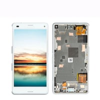 Sony Xperia Z3 Mini Lcd Ekran Dokunmatik Beyaz Çıtalı