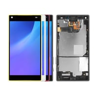 Sony Xperia Z5 Mini Lcd Ekran Dokunmatik Kırmızı Çıtalı Servis