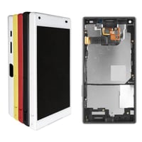 Sony Xperia Z5 Mini Lcd Ekran Dokunmatik Sarı Çıtalı