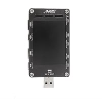 T50N USB Çift Kanal Gerilim Akım Güç Kapasitesi Ölçer