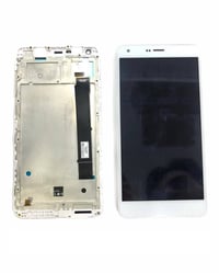 Vestel Venüs V4 Lcd Ekran Dokunmatik Beyaz Çıtalı