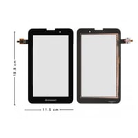 Vodafone Smart Tab 3 Dokunmatik Touch Siyah Çıtasız