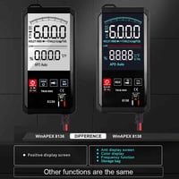 WinAPEX ET8136 Dokunmatik Ekran Dijital Multimetre Ölçü Aleti