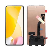 Xiaomi Mi 12 Lite Lcd Ekran Dokunmatik Siyah Oled Çıtasız