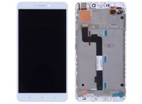 Xiaomi Mi Max 2 Lcd Ekran Dokunmatik Beyaz Çıtalı