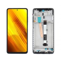 Xiaomi Poco X3 Pro Lcd Ekran Dokunmatik Siyah Çıtalı Servis
