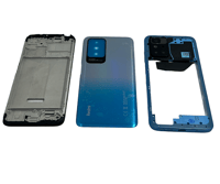 Xiaomi Redmi 10 Kasa Kapak Çıtalı Mavi