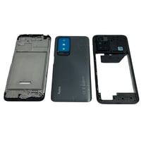 Xiaomi Redmi 10 Kasa Kapak Çıtalı Siyah