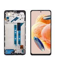 Xiaomi Redmi Note 12 Pro 4g Lcd Ekran Dokunmatik Siyah Çıtalı Oled