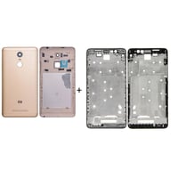 Xiaomi Redmi Note 3 Kasa Kapak Gold Çıtalı